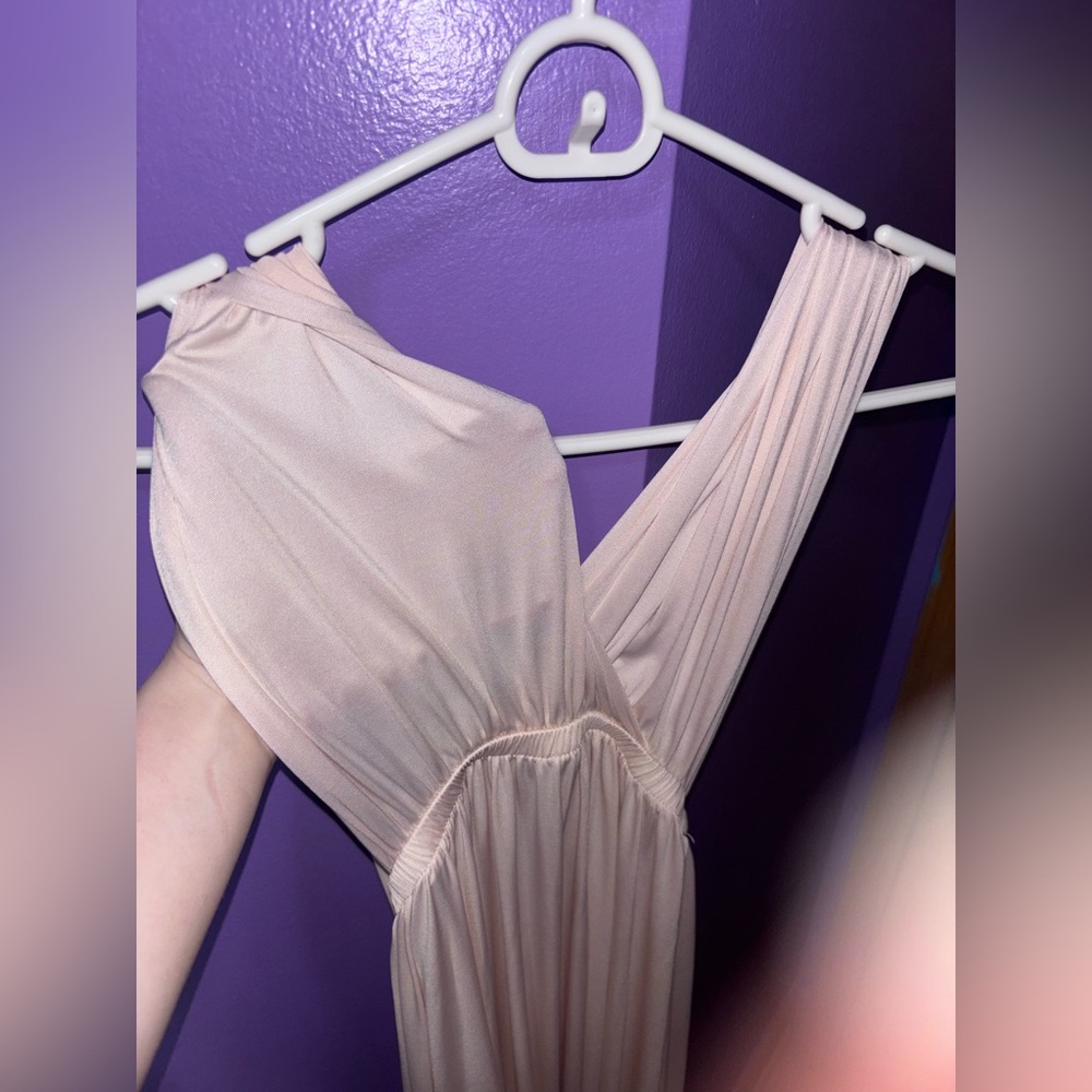 Peach Cream Infinity Dress - Picture 13 of 16